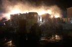 آتش سوزی در یک واحد تولیدی در شهرک صنعتی اردبیل(۲)