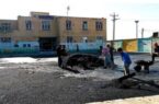 اجرای آسفالت مدارس روستایی حومه رامشیر توسط نفت و گاز مارون