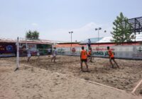 لاهیجان میزبان مسابقات والیبال ساحلی کارگران کشور