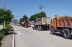 اعزام تجهیزات و ماشین‌آلات شهرداری اردبیل به مناطق سیل‌زده شهرستان گرمی + فیلم