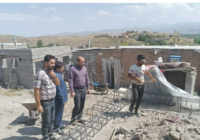 شروع احداث واحدهای مسکونی آسیب دیده از سیل در روستاهای استان اردبیل