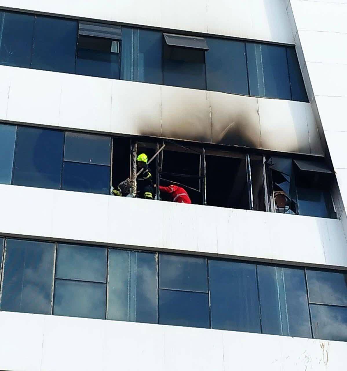 جلوگیری از یک فاجعه بزرگ باحضور به موقع آتش‌نشانان اردبیل