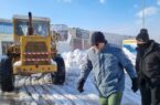 ادامه برف روبی معابر و خیابان های شهرکهای صنعتی استان