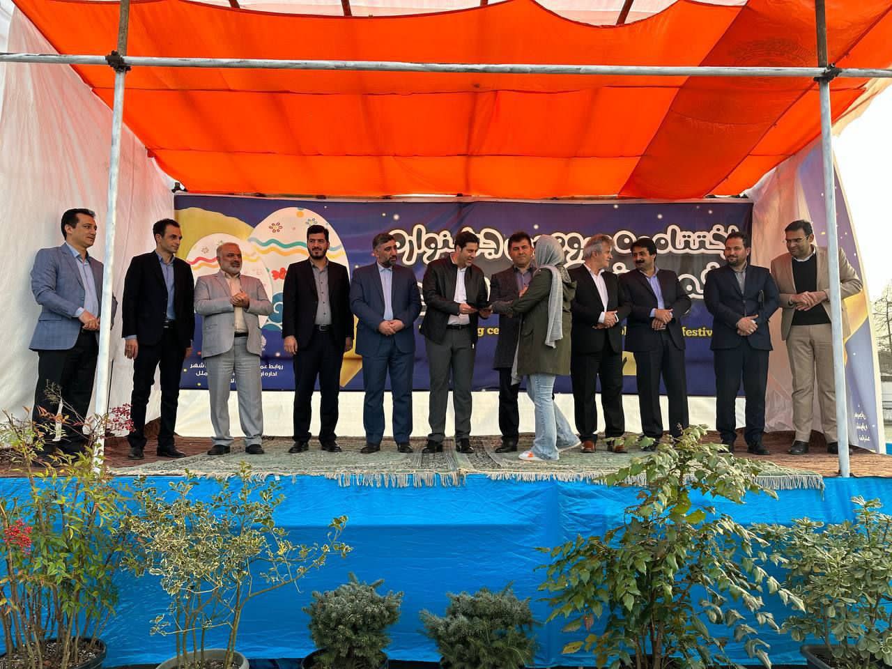 اختتامیه سومین جشنواره تخم مرغ های رنگی شهرداری لاهیجان برگزار شد