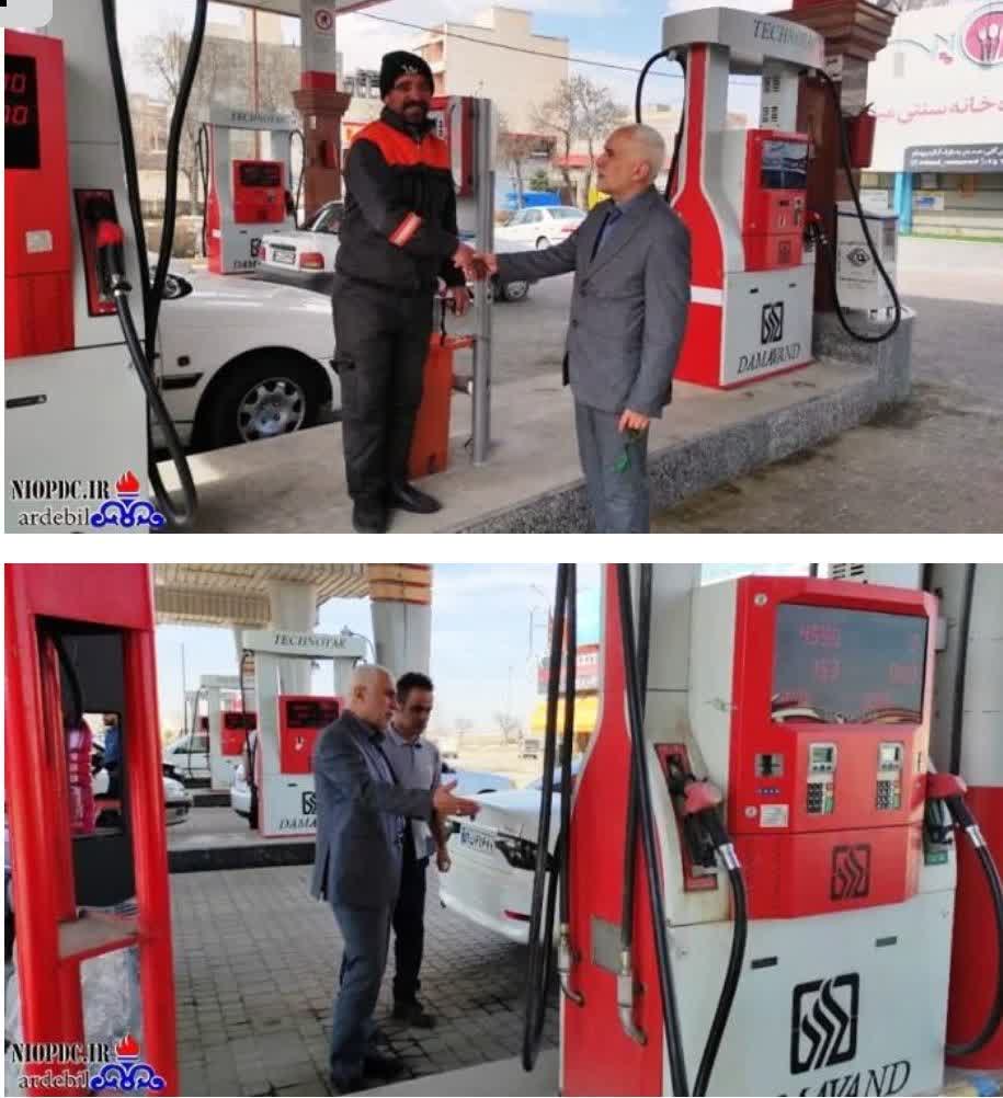 رشد مصرف بنزین، روزهای نخست سال 1404 در منطقه اردبیل