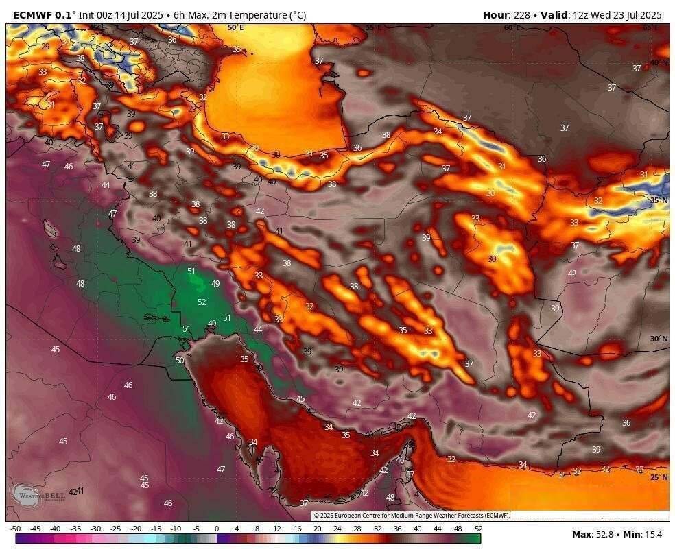 هشدار گرمازدگی برای هفته آینده / مرداد ماه با موج گرمای شدید ‌آغاز می‌شود