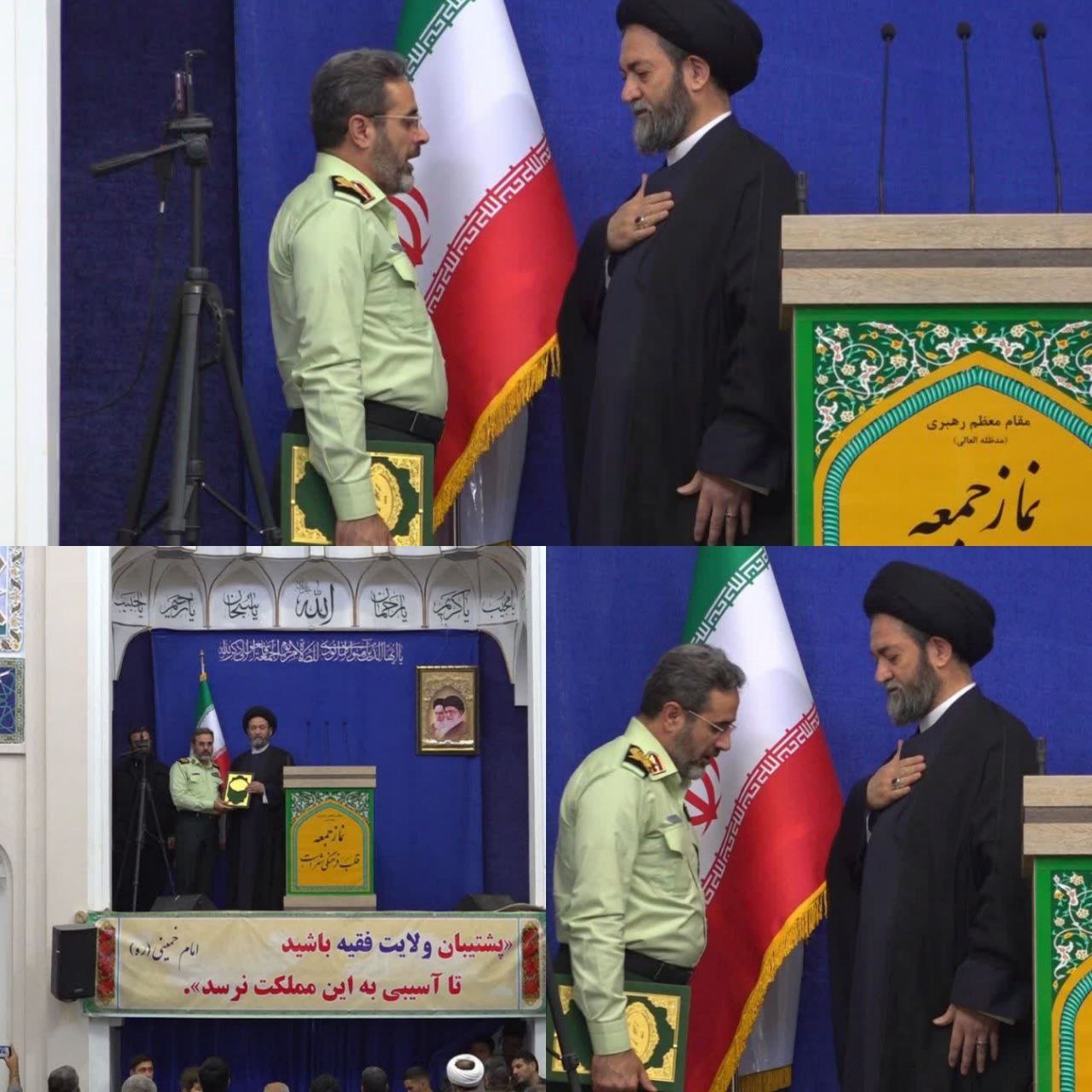 قدردانی نماینده ولیفقیه در اردبیل از ایثارگریهای مجموعه فراجا