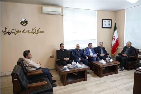 جلسه شورای اقامه نماز اداره کل فرهنگ و ارشاد اسلامی استان اردبیل