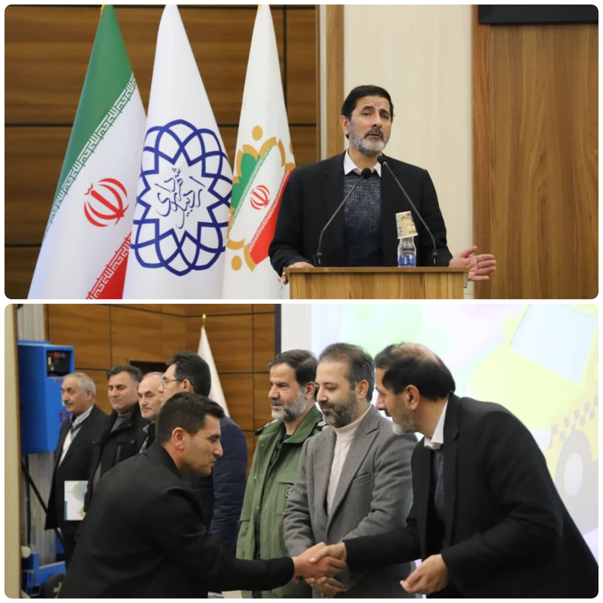 ۳ پروژه حمل‌ونقل شهری اردبیل رونمایی شد