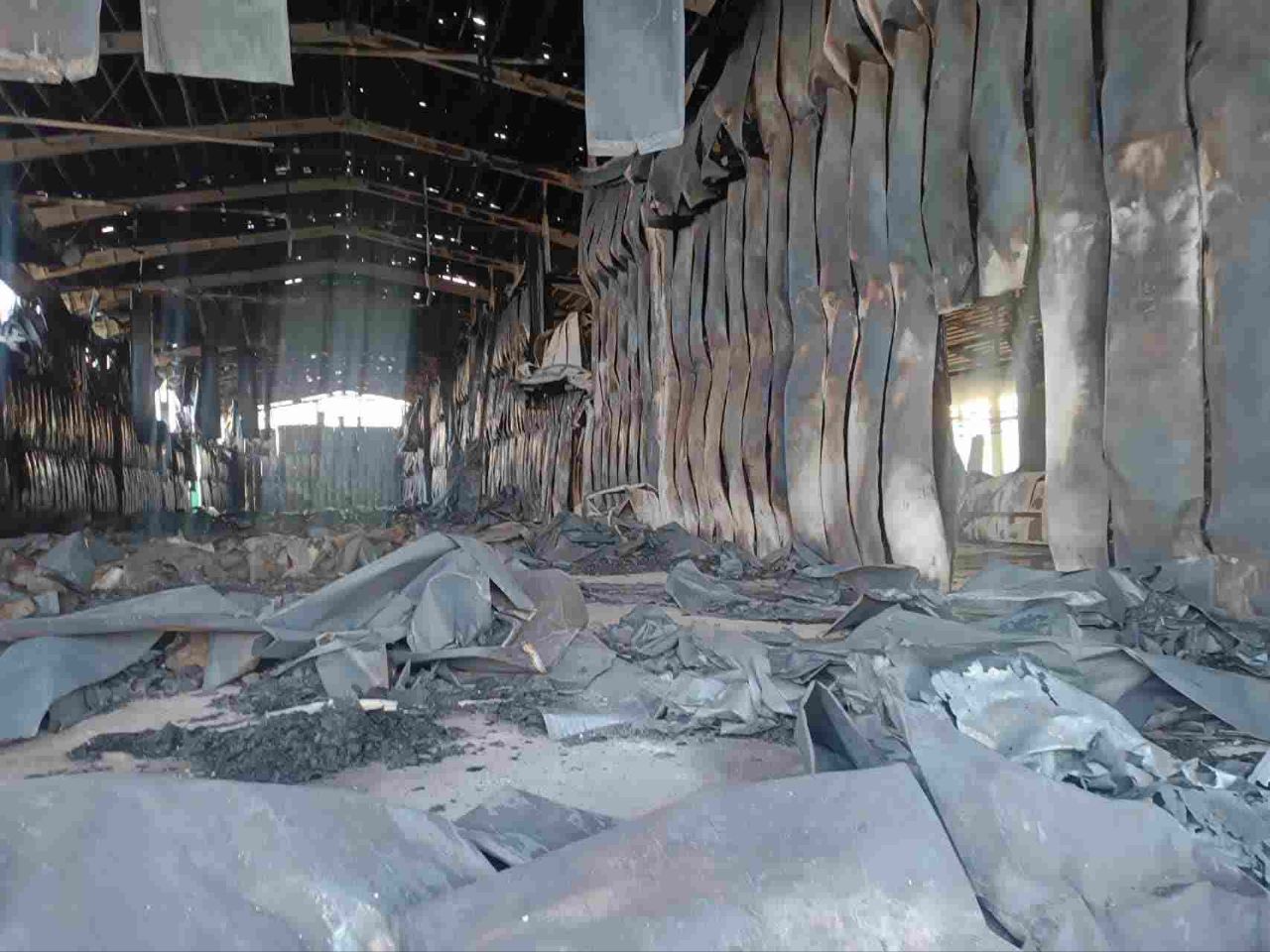 آتش‌سوزی گسترده در کارخانه صنایع تبدیلی سیب‌زمینی اردبیل؛ خسارت سنگین و وعده حمایت مسئولان