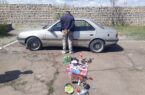 دستگیری سارق حرفه ای خودرو ومحتویات داخل خودرو در مشگین شهر