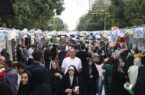 شکوهِ مهمانی کیلومتری غدیر در مسیر شریعتی تا بازار اردبیل