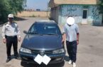 توقيف سواري پژو پارس با سرعت ۱۸۰ و خلافي ۱۸۰ ميليون ريالی