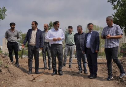 باغ مفاخر اردبیل در مسیر تبدیل شدن به یکی از فضاهای شاخص شهری