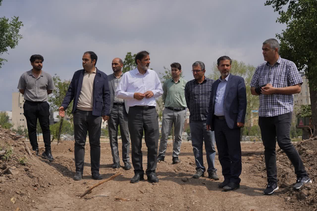 باغ مفاخر اردبیل در مسیر تبدیل شدن به یکی از فضاهای شاخص شهری