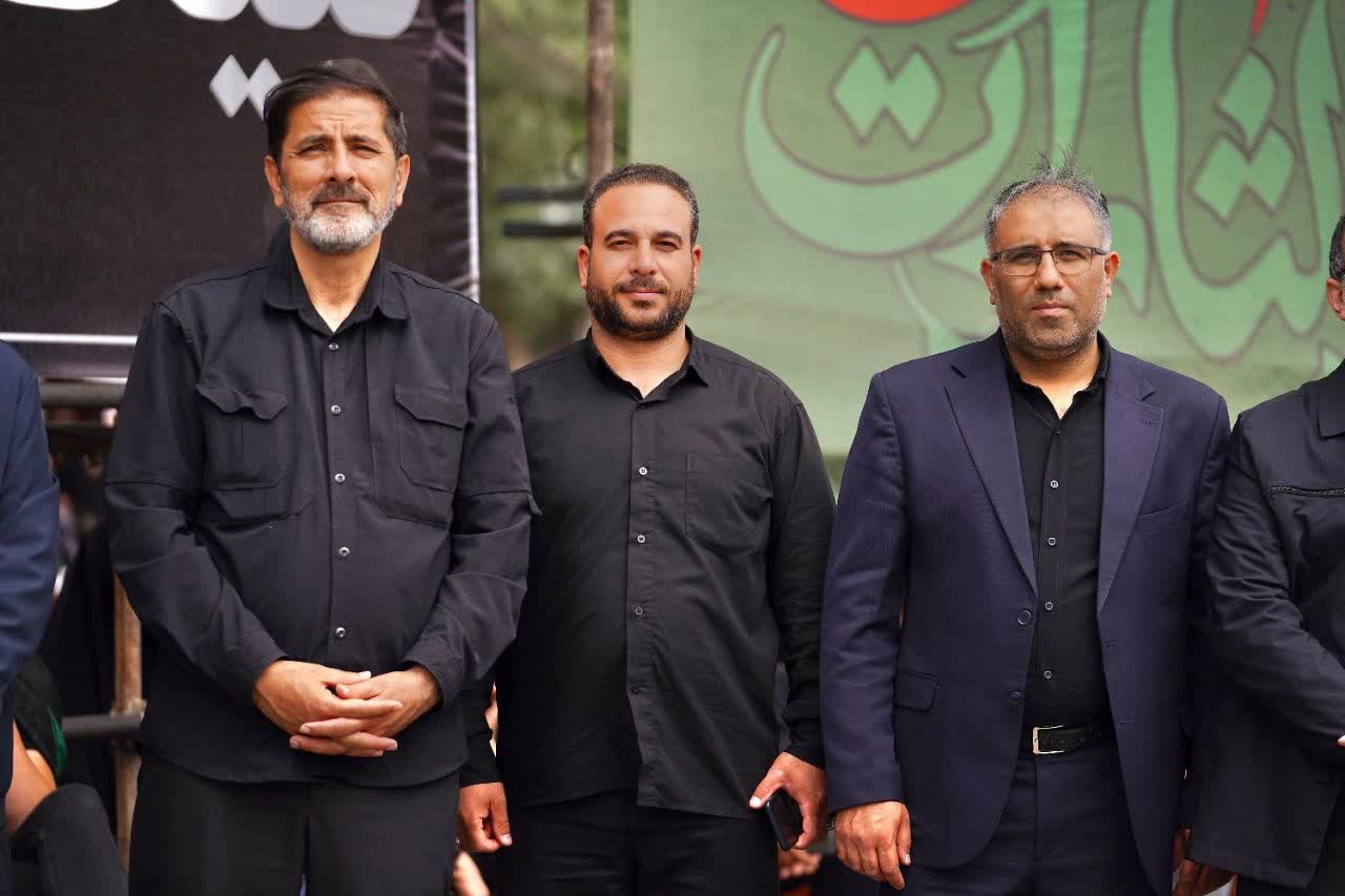 اردبیل؛ در سوگ پرچمدار کربلا در میدان عالی‌قاپو