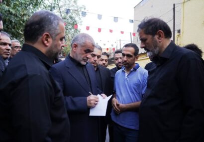 بازدید نایبرئیس مجلس شورای اسلامی از محل اسکان زائران مراسم تشییع رهبر شهید انقلاب در منطقه ۱۷