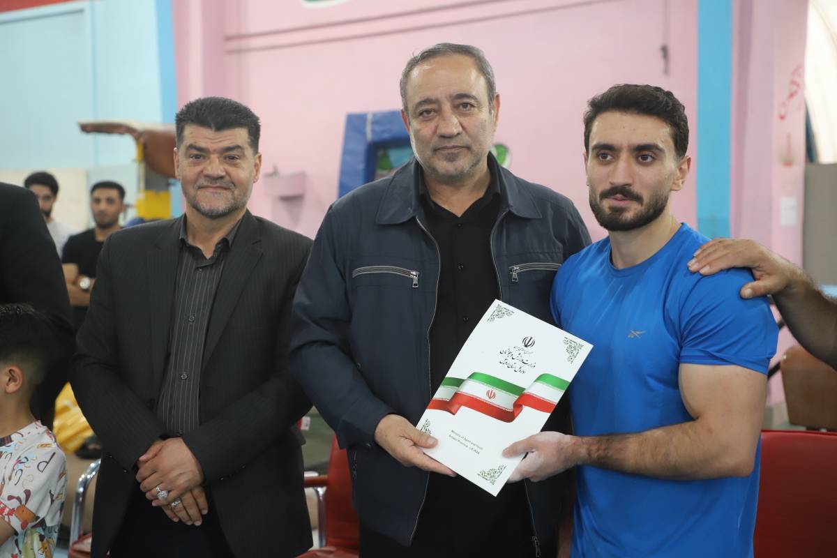 تجلیل از قهرمانان ژیمناستیک اردبیل؛ سیاوش سیاهی راهی اردوی تیم ملی شد