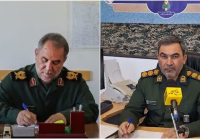 در پی ارتقاء درجه سردار شکر عبدی جانشین سپاه حضرت عباس‌(ع) به سرتیپ دومی