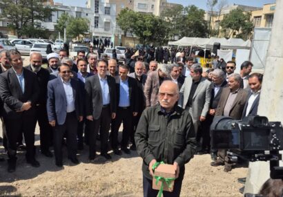 آغاز عملیات اجرایی هنرستان ۱۶ کلاسه دخترانه اردبیل با مشارکت بانک اقتصاد نوین