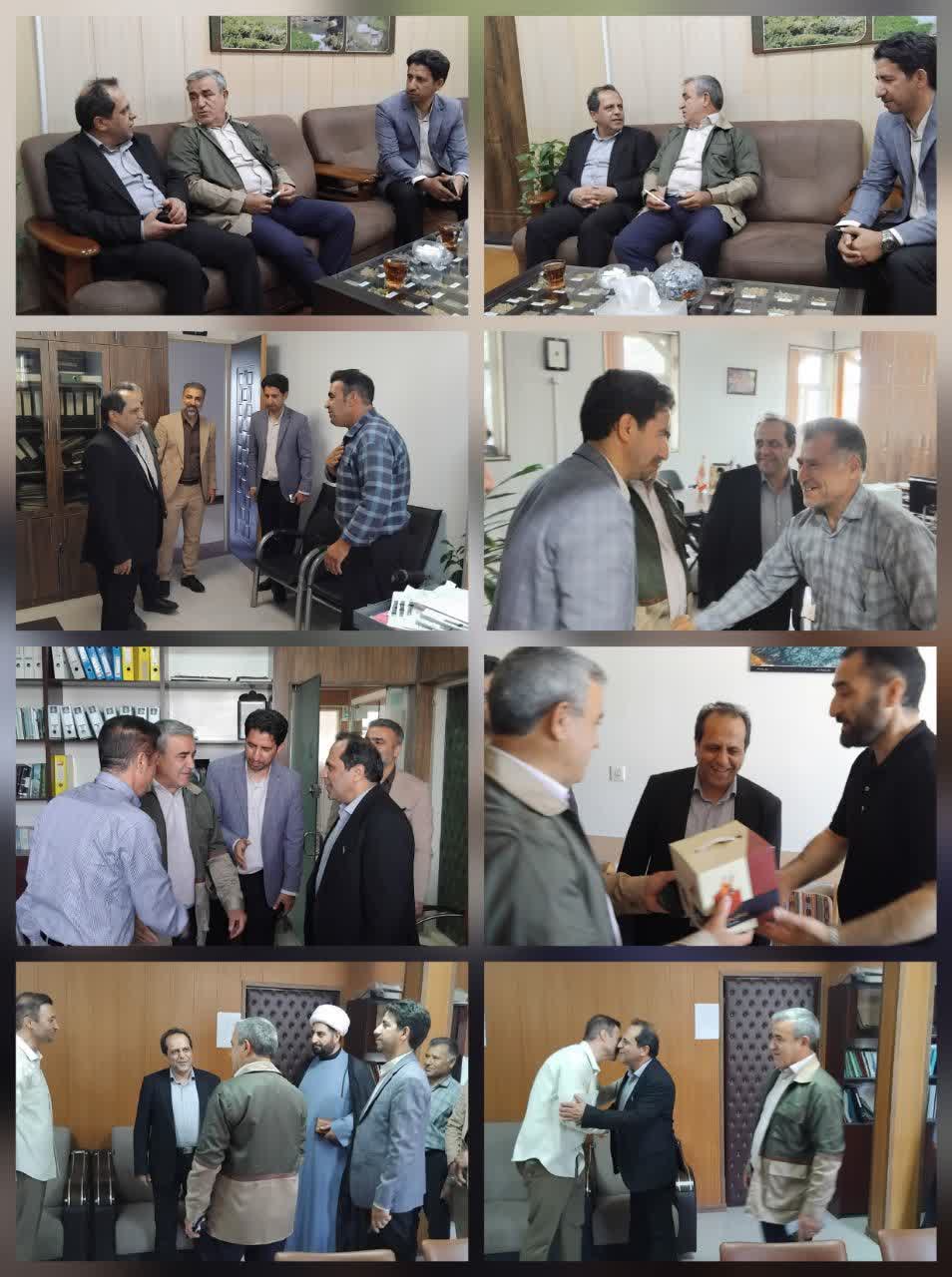 تاکید بر هم‌افزایی برای صیانت از عرصه‌های ملی؛ بازدید رئیس سازمان جهاد کشاورزی استان اردبیل از اداره کل منابع طبیعی۴⅞